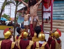 Balada Jalan Salib Hidup di Morotai Berlangsung Lancar; Keberagaman Tetap Hidup