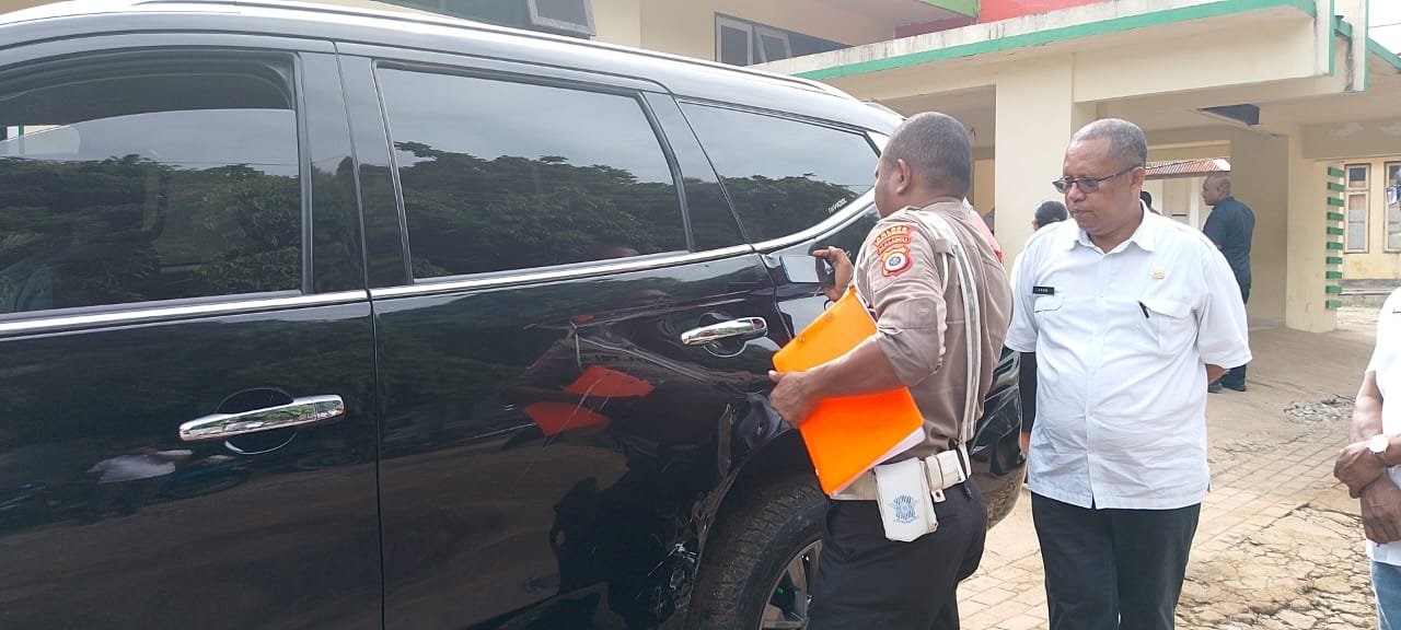 Mobil Wakil Bupati Tanimbar