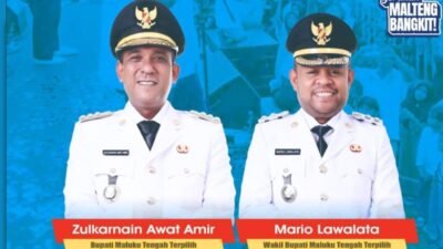 100 Hari Kerja Ini “Seribu Langkah” Zulkarnain Awat Amir-Mario Lawallata 