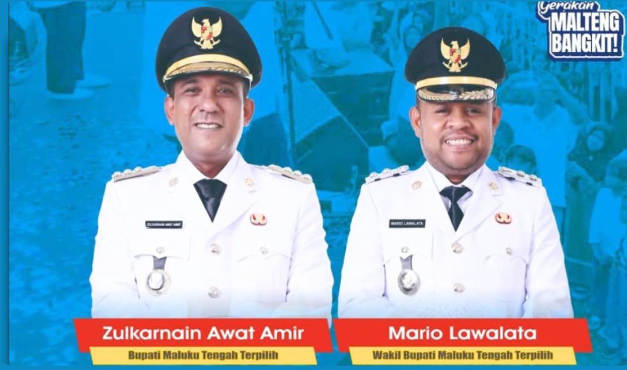Bupati-Wakil Bupati Maluku Tengah
