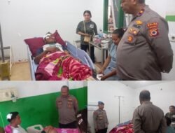 Wakapolres Sambangi 3 Korban Lakalantas, Tak Terkait Konflik di Selaru