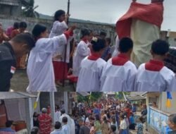 Peringati Corpus Christi, Umat Kabiarat Lakukan Penghormatan Monstrans