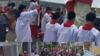 Peringati Corpus Christi, Umat Kabiarat Lakukan Penghormatan Monstrans
