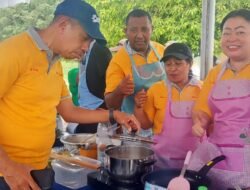 Sosialisasi Kompor Induksi, PLN UP3 Saumlaki Gelar Demo Masak Papeda