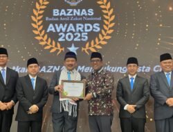 Bupati Malteng Dianugerahi Tiga Penghargaan Award Baznas 2025 