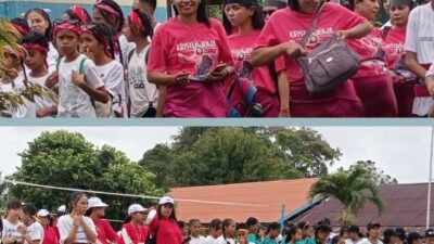Jelang HUT Paroki, Umat Stasi Santo Pius X Larat Gelar Berbagai Pertandingan  