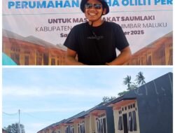 PT Bayu Sakti Abadi, Serahterimakan 38 Rumah Subsidi di Tanimbar