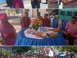Uskup Monseigneur Seno Ngutra Disambut Meriah di Kelaan Saat Kunjungan Kanonik ke Fordata