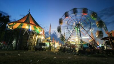 Pasar Malam Sifnana Menghibur, Warga dan Aparat Bersatu Pulihkan Citra Hiburan Keluarga