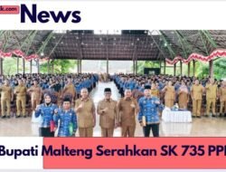 Bupati Zulkarnain Serahkan 735 SK PPPK Tahap II di Maluku Tengah