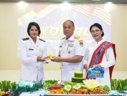 Dankodaeral IX Didampingi Ketua Jalasenastri Hadiri Syukuran HUT Kowal ke-63 melalui Vicon