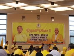 Golkar Maluku Konsolidasi Kekuatan, Umar Lessy Tegaskan Target Tambah Kursi di Semua Tingkatan