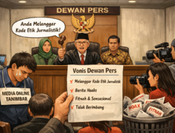 Dewan Pers “Tampar” Media Online di Tanimbar! Berita Perselingkuhan Tanpa Bukti Dinyatakan Langgar Etik Berat