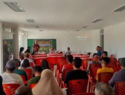 Bukan Sekadar Deklarasi, RT Mandiri Pasar Omele Mulai Bangun Sistem Keamanan Swadaya