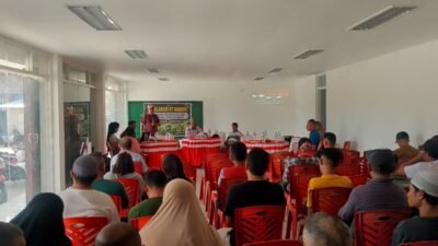 Bukan Sekadar Deklarasi, RT Mandiri Pasar Omele Mulai Bangun Sistem Keamanan Swadaya